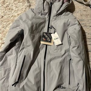 Stio Light Gray Gore-Tex Jacket